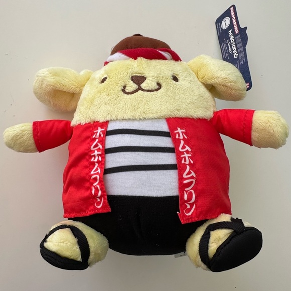 Pompompurin Plush Stuffie Omatsuri Japanese Festival Sanrio NWT - Picture 2 of 8